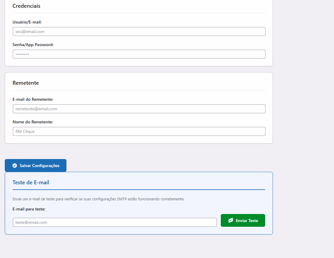 SMTP  RM Clique - Wordpress - Imagem 2